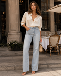 Calça Jeans Wide Leg Clara Feminina