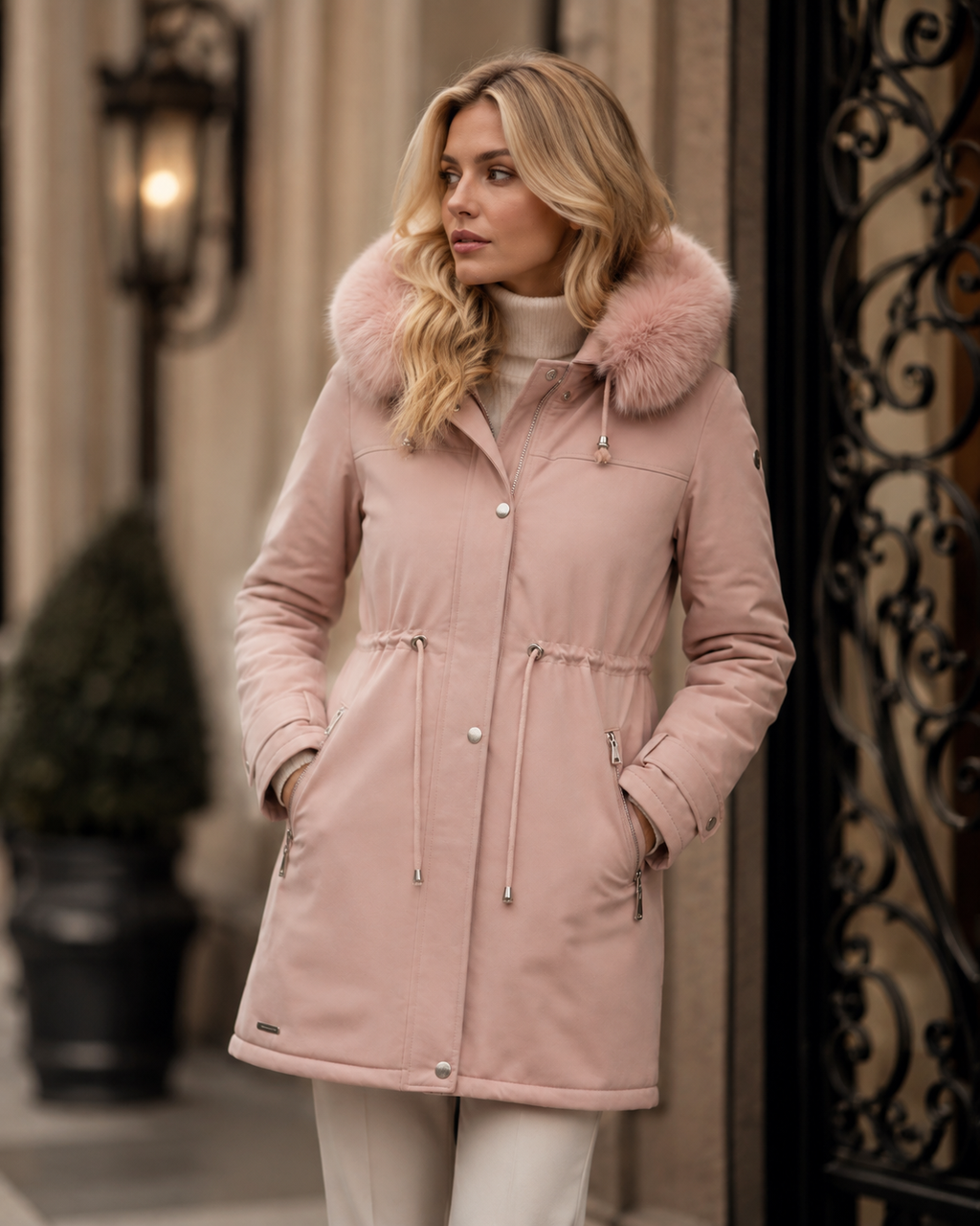 Parka Lã Batida