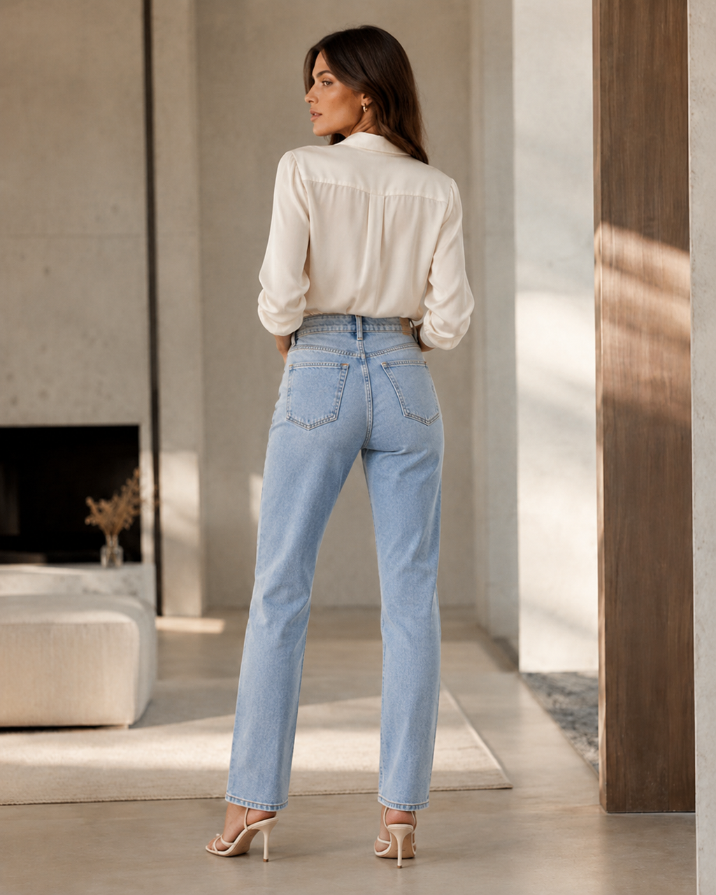 Calça Jeans Mom Clara Feminina