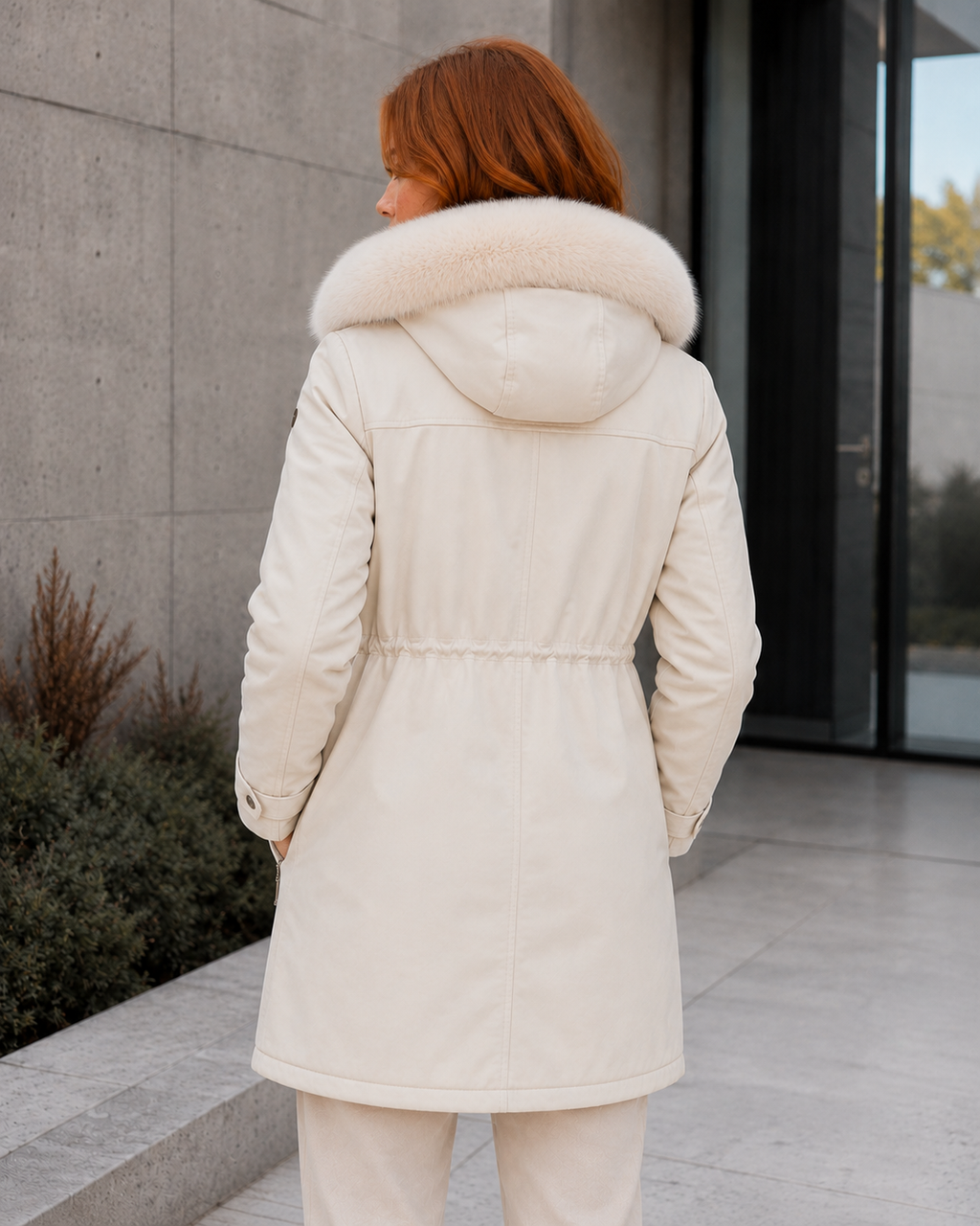 Parka Lã Batida