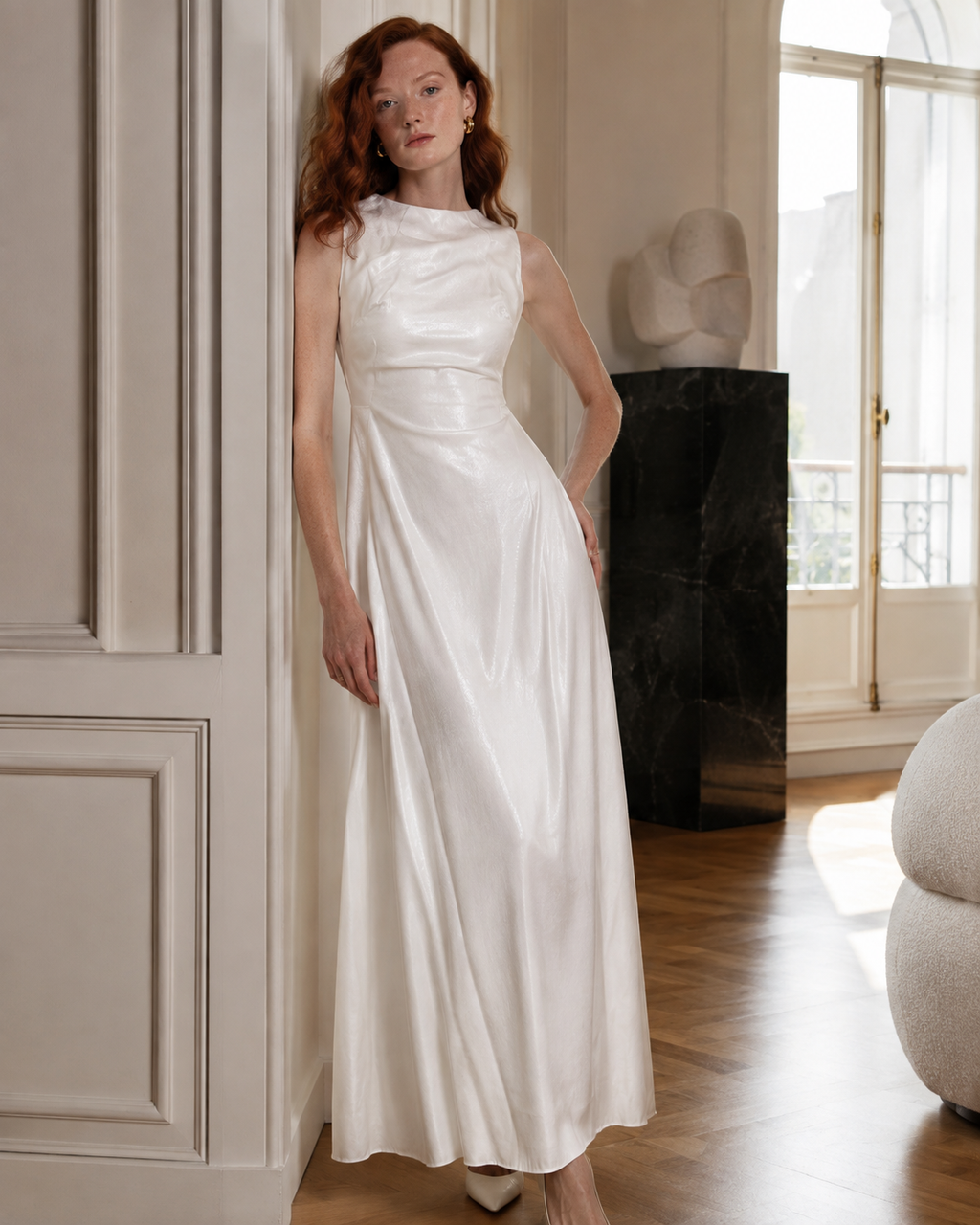 Vestido Maxi Midi Costas Abertas