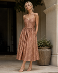 Vestido Midi De Alças