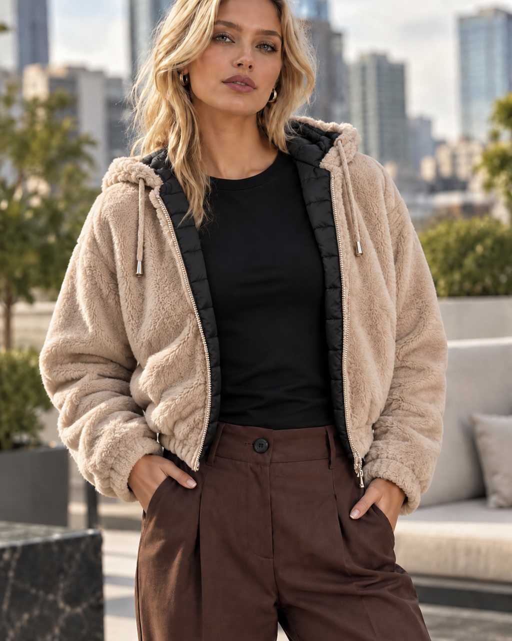 Jaqueta Dupla Face