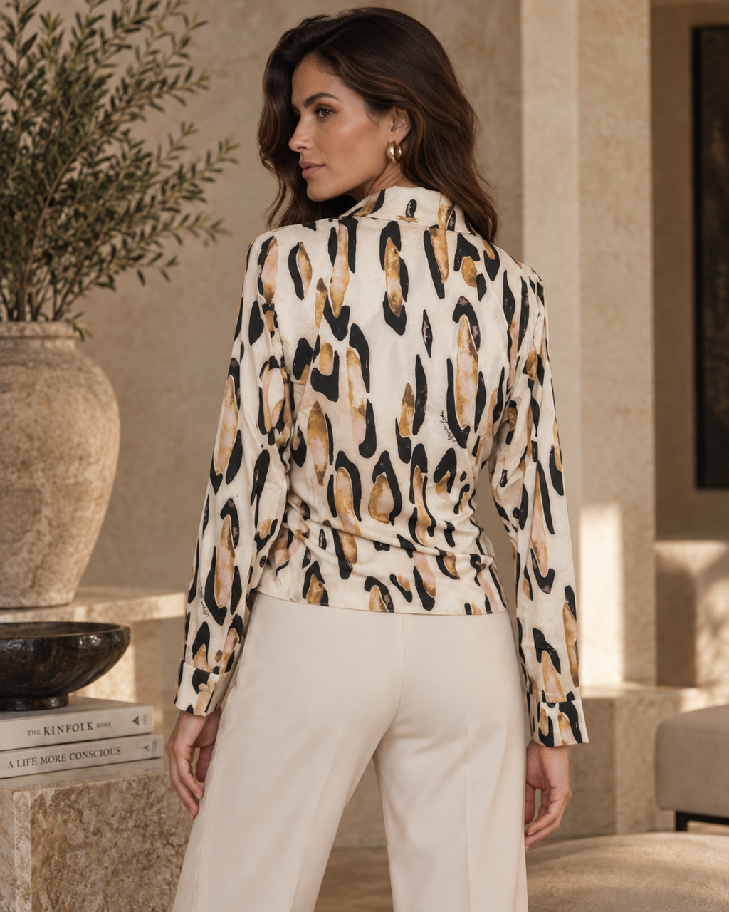 Camisa Estampada Animal Print