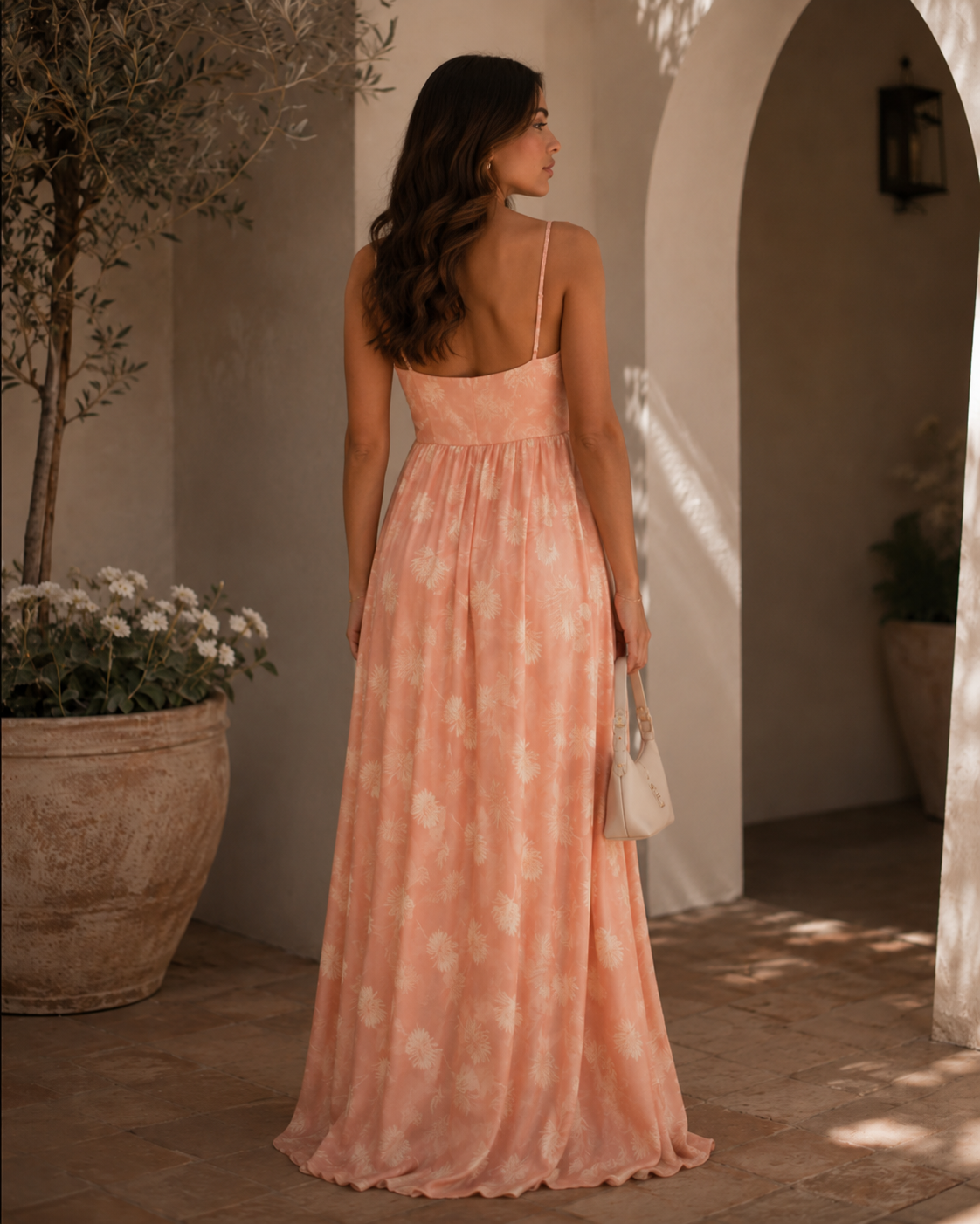 Vestido Longo Bordado