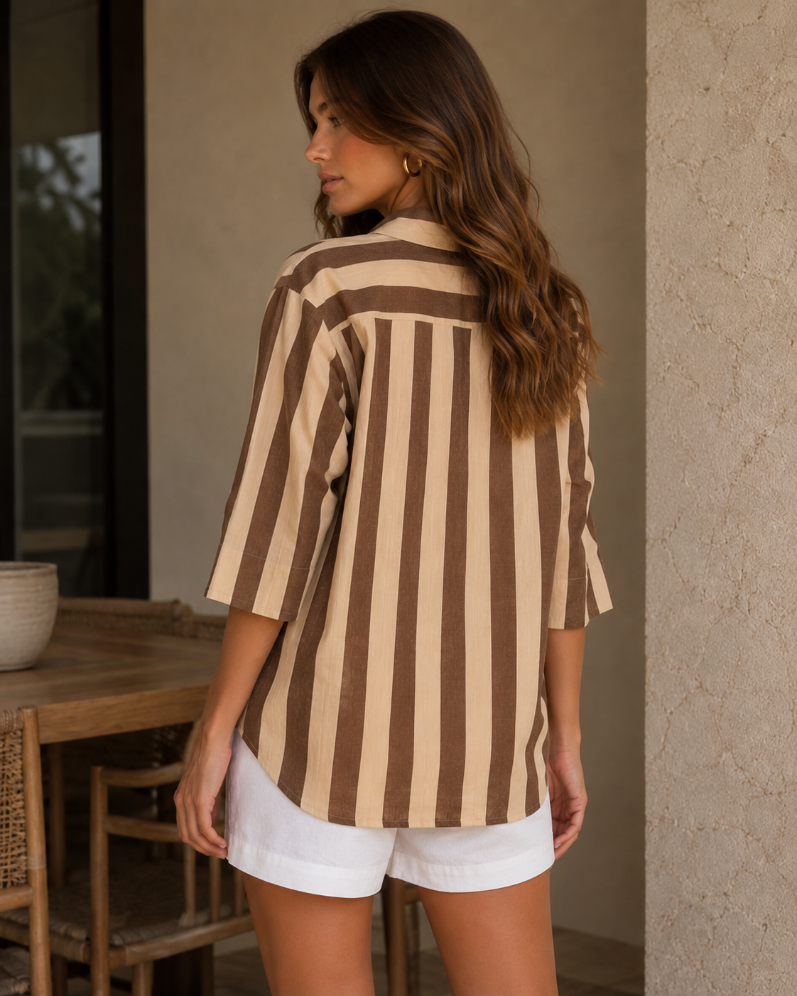 Camisa Athena Listras Maxi